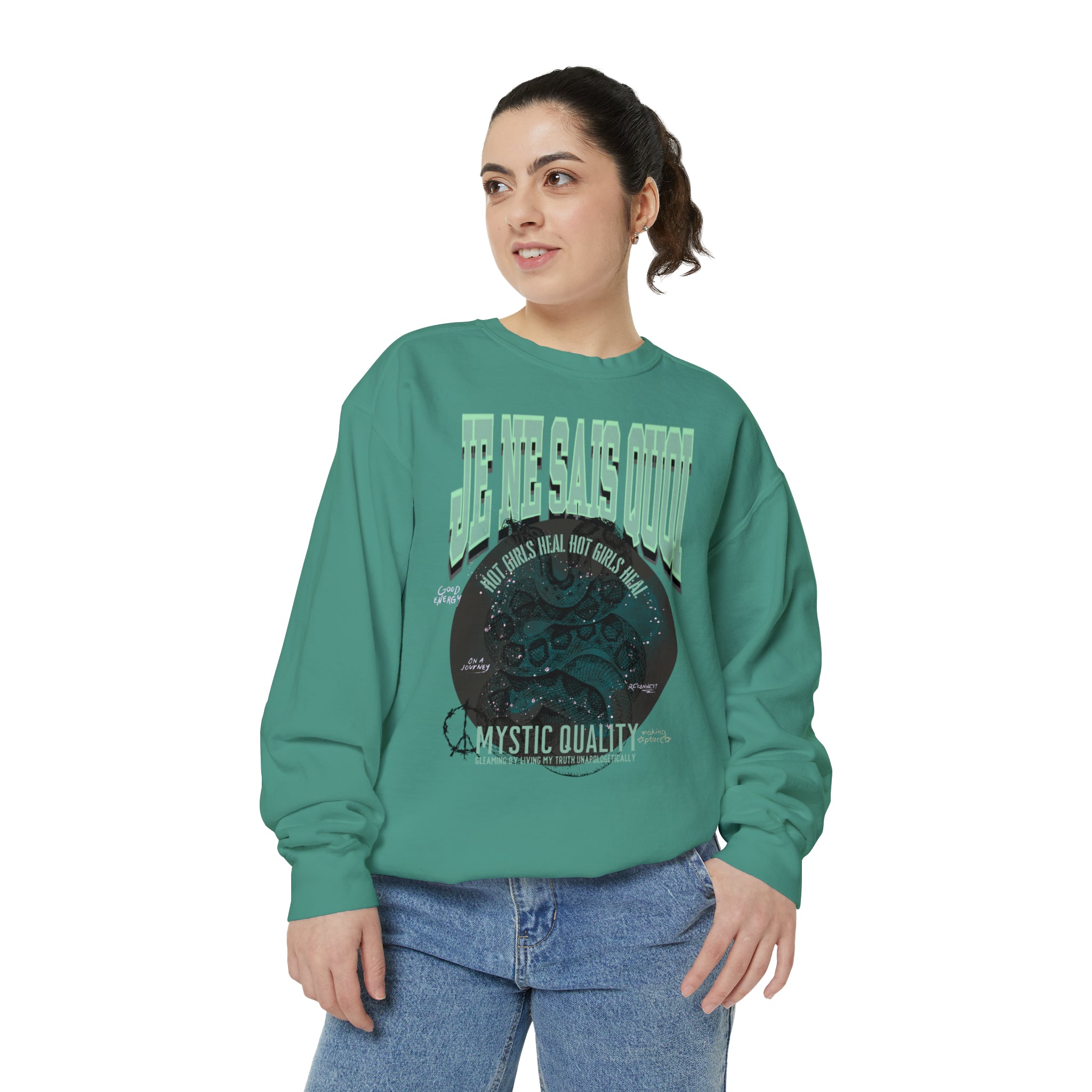 Unisex Garment-Dyed Sweatshirt