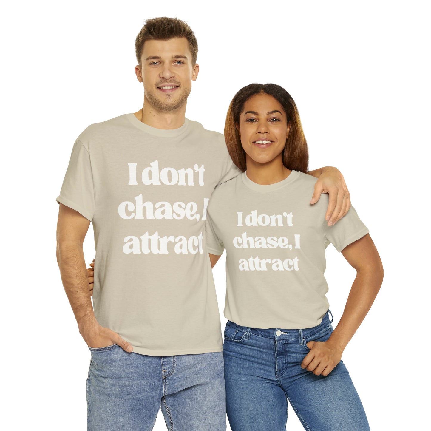 I Attract Unisex Heavy Cotton Tee