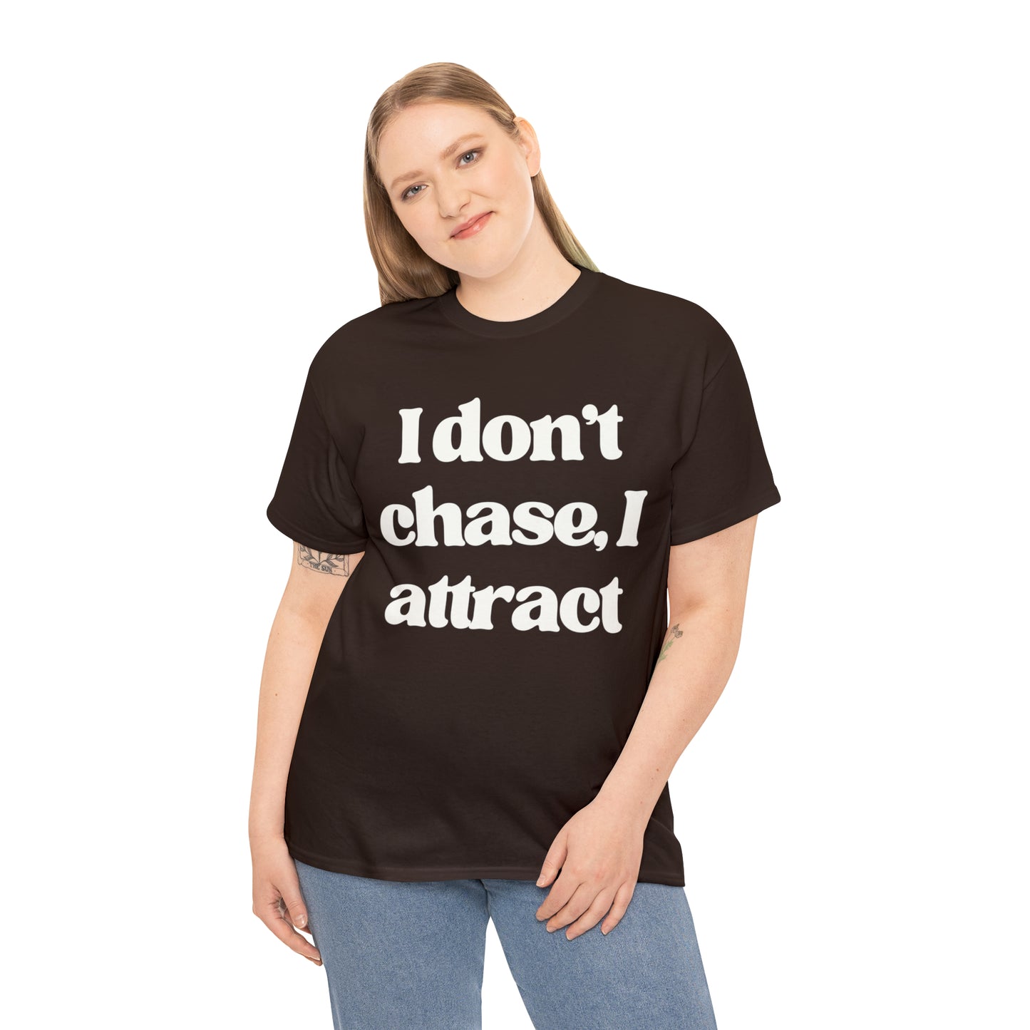 I Attract Unisex Heavy Cotton Tee