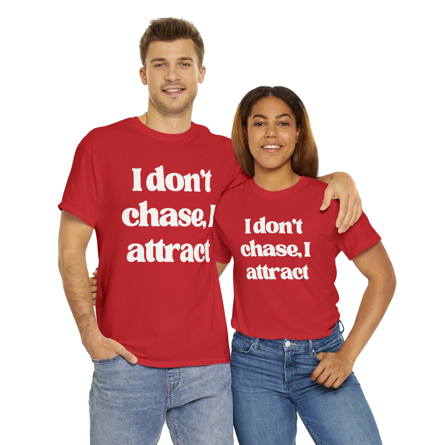 I Attract Unisex Heavy Cotton Tee