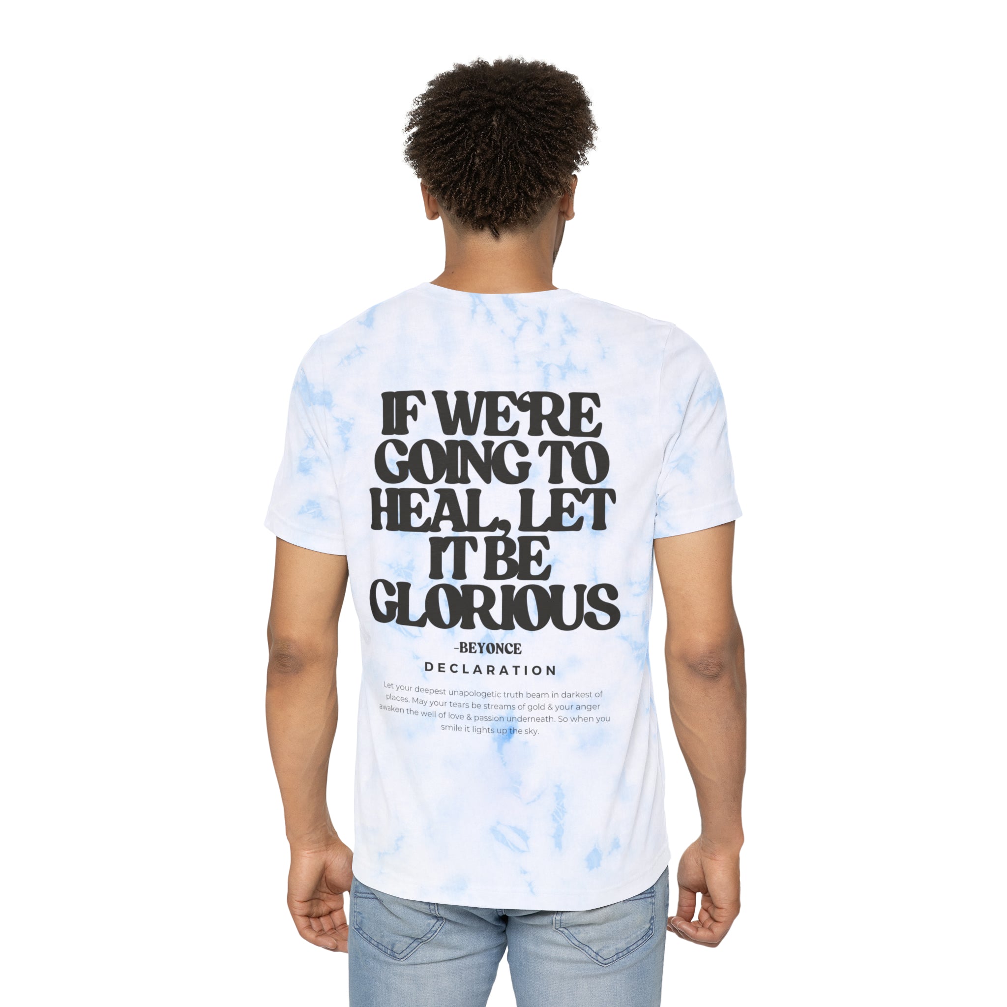 Heal With Glory FWD Fashion Tie-Dyed T-Shirt
