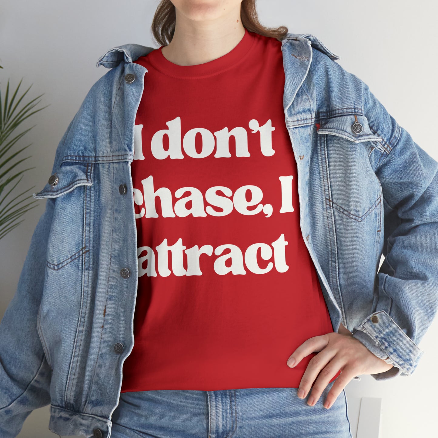 I Attract Unisex Heavy Cotton Tee