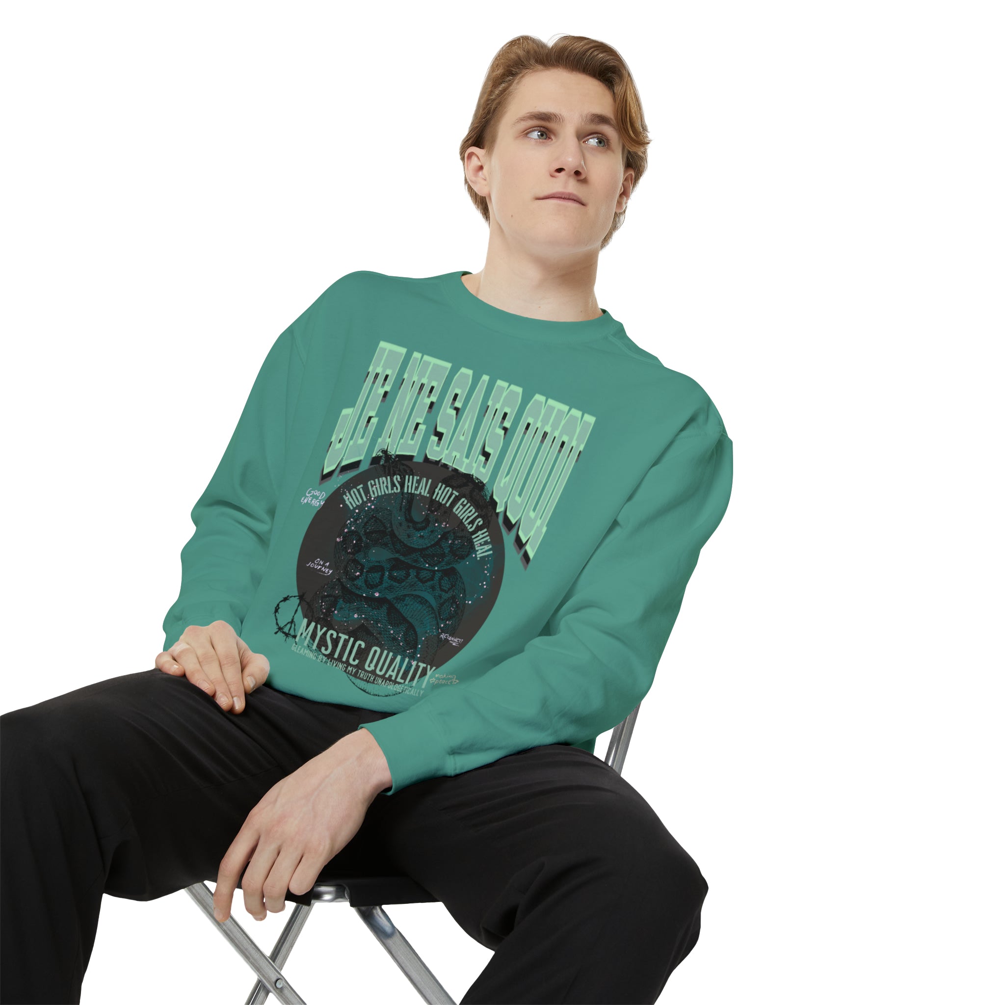 Unisex Garment-Dyed Sweatshirt