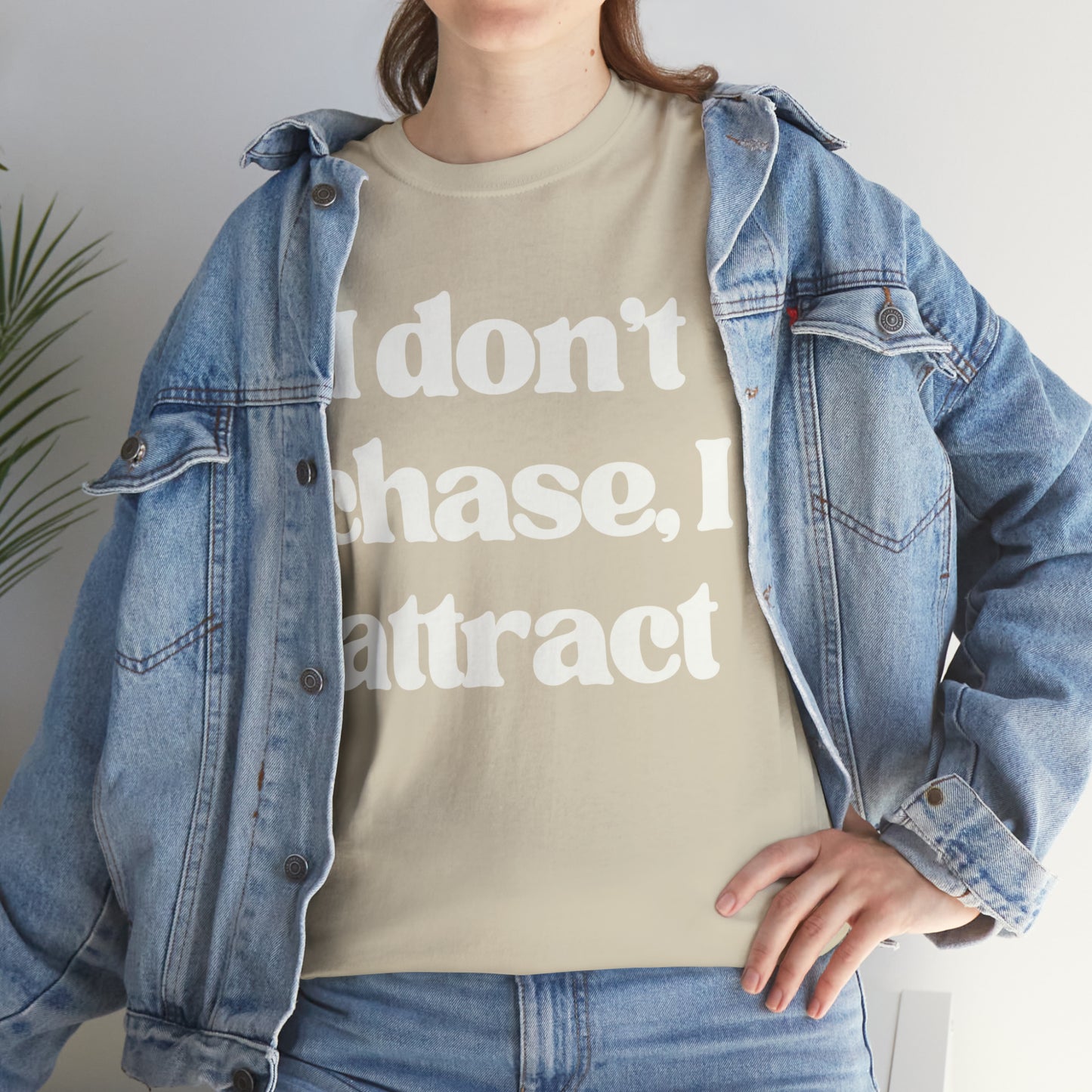 I Attract Unisex Heavy Cotton Tee