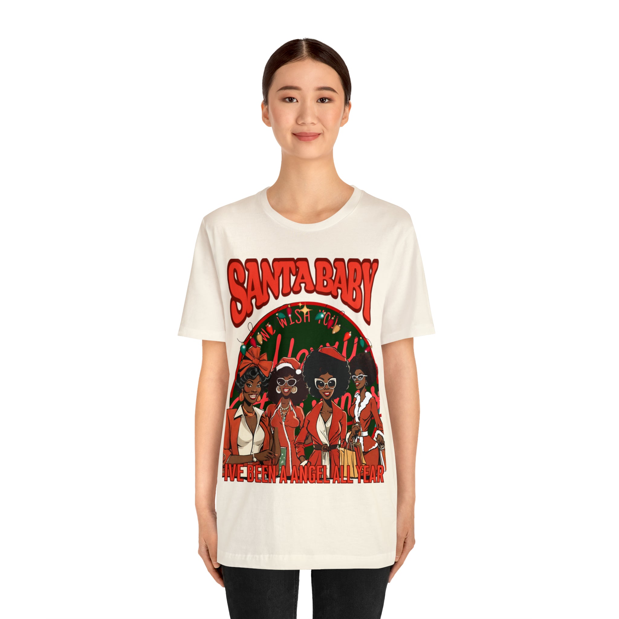 Santa baby  Jersey Short Sleeve Tee