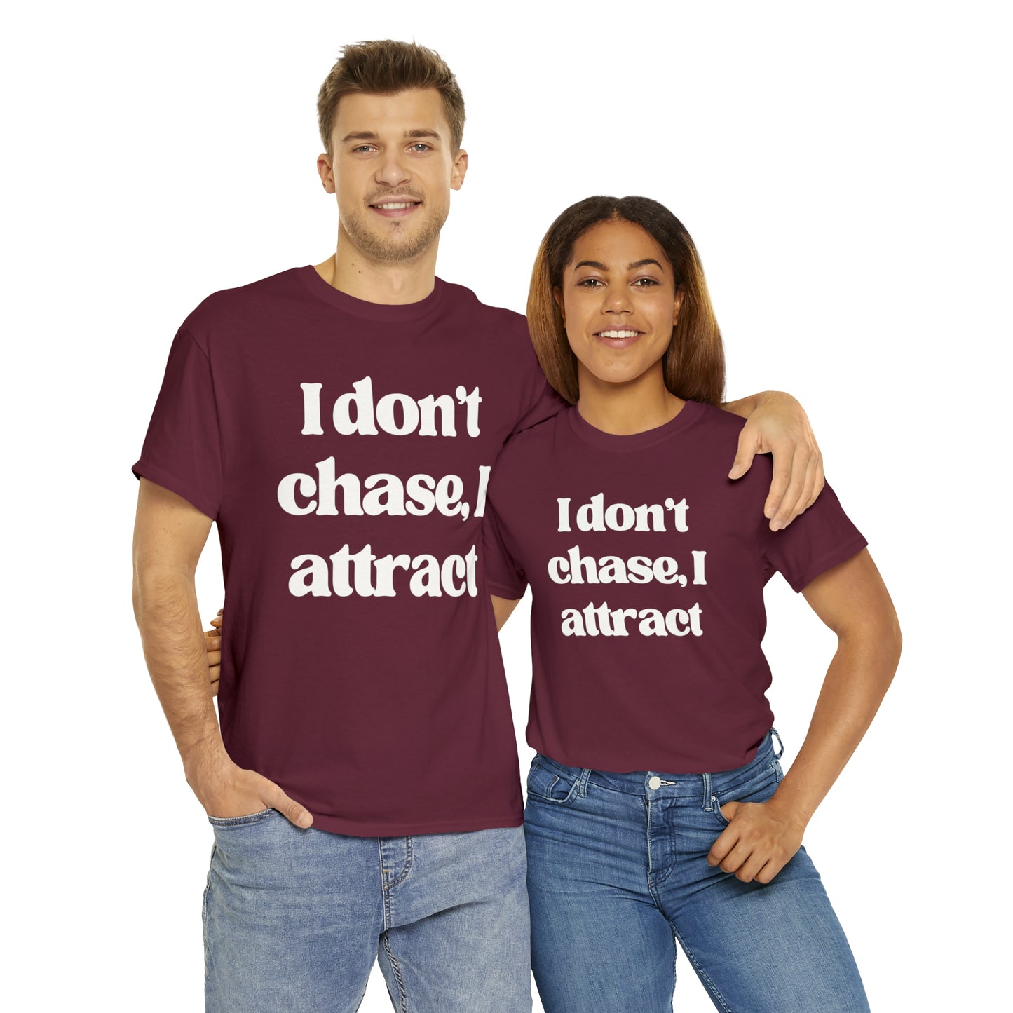 I Attract Unisex Heavy Cotton Tee