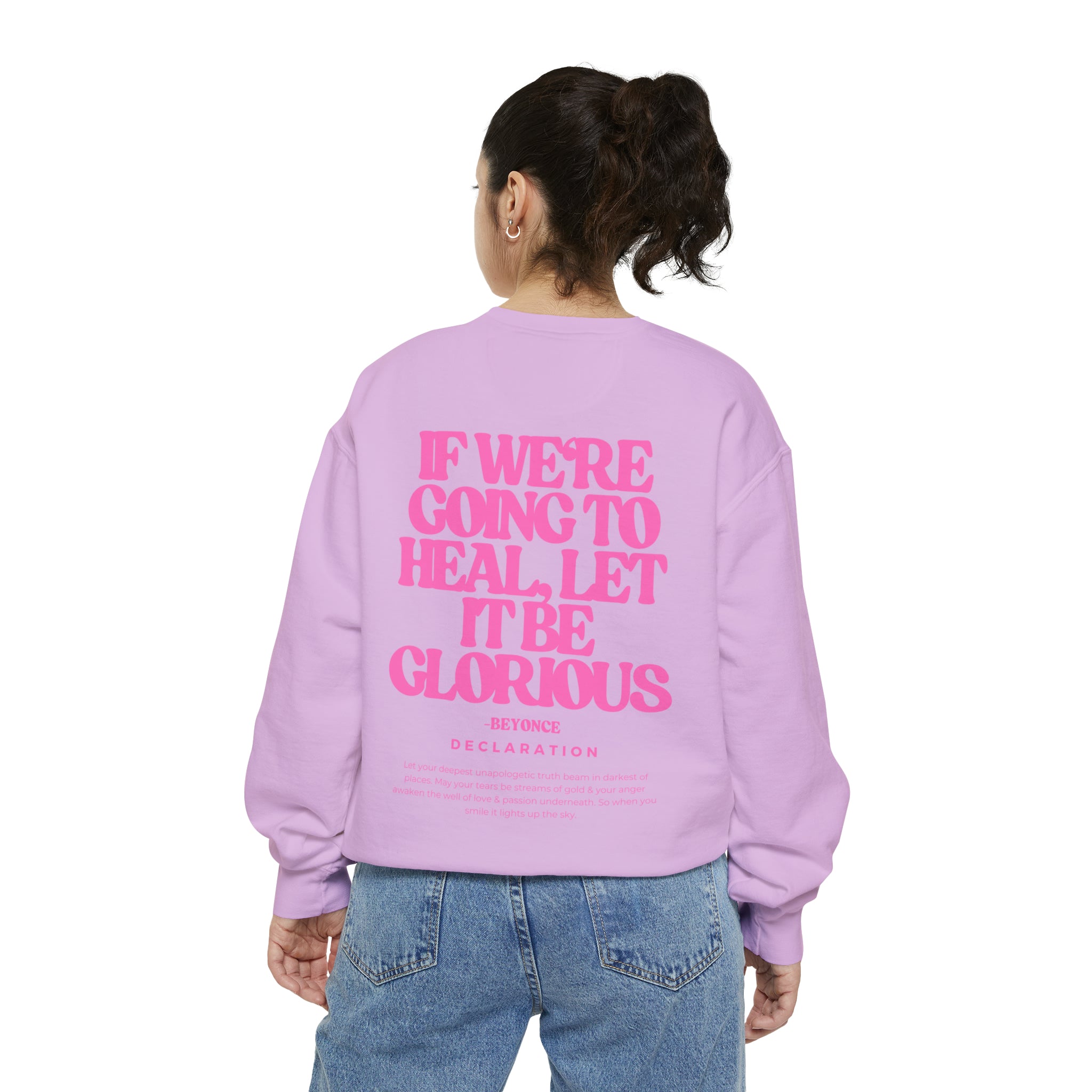 Glory Unisex Garment-Dyed Sweatshirt