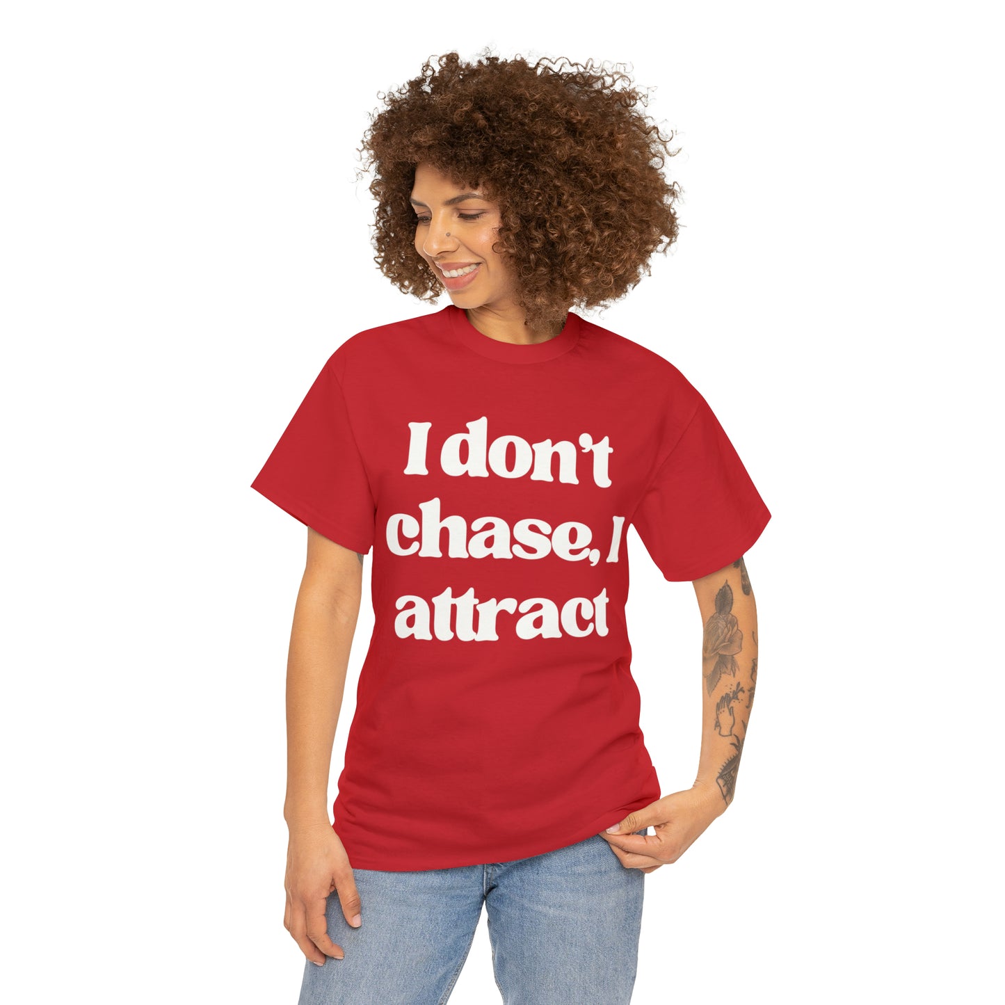 I Attract Unisex Heavy Cotton Tee