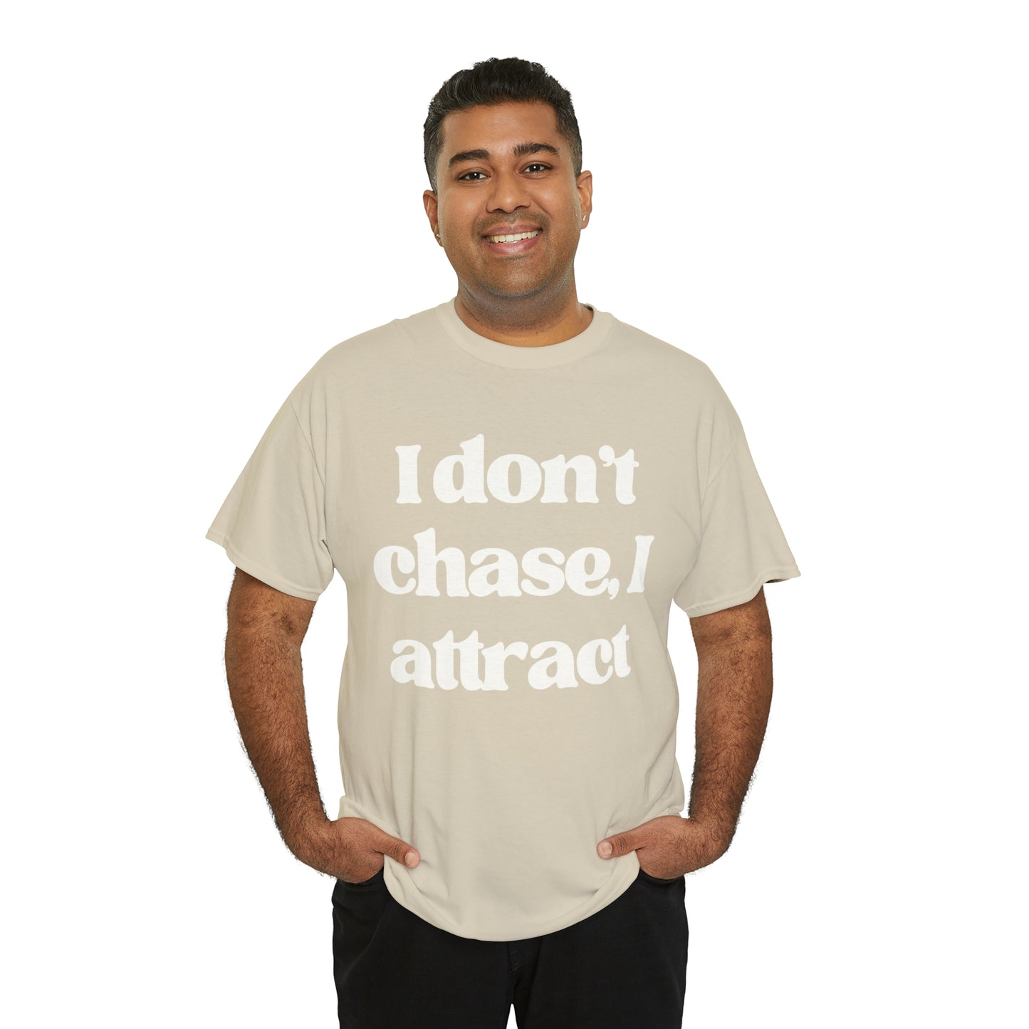 I Attract Unisex Heavy Cotton Tee