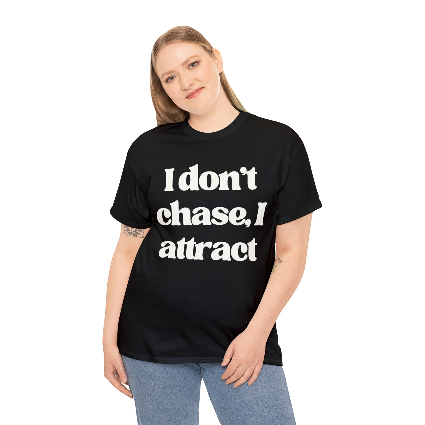 I Attract Unisex Heavy Cotton Tee