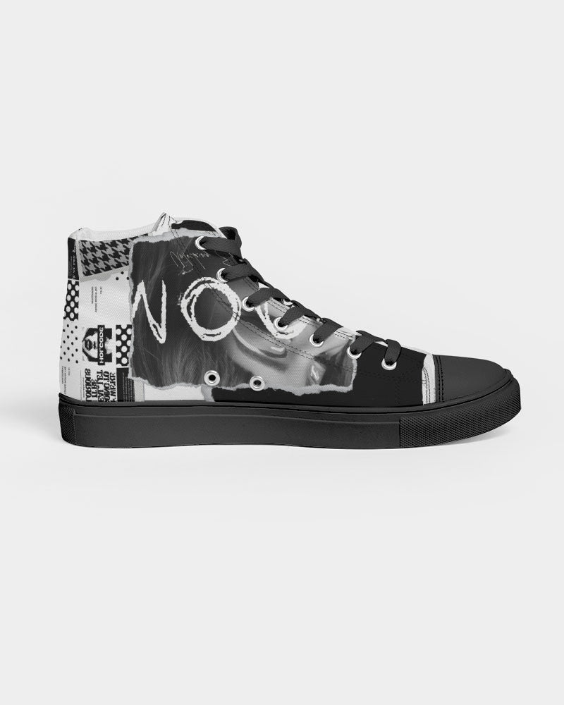 Loud Af Men's Hightop Shoe - Black