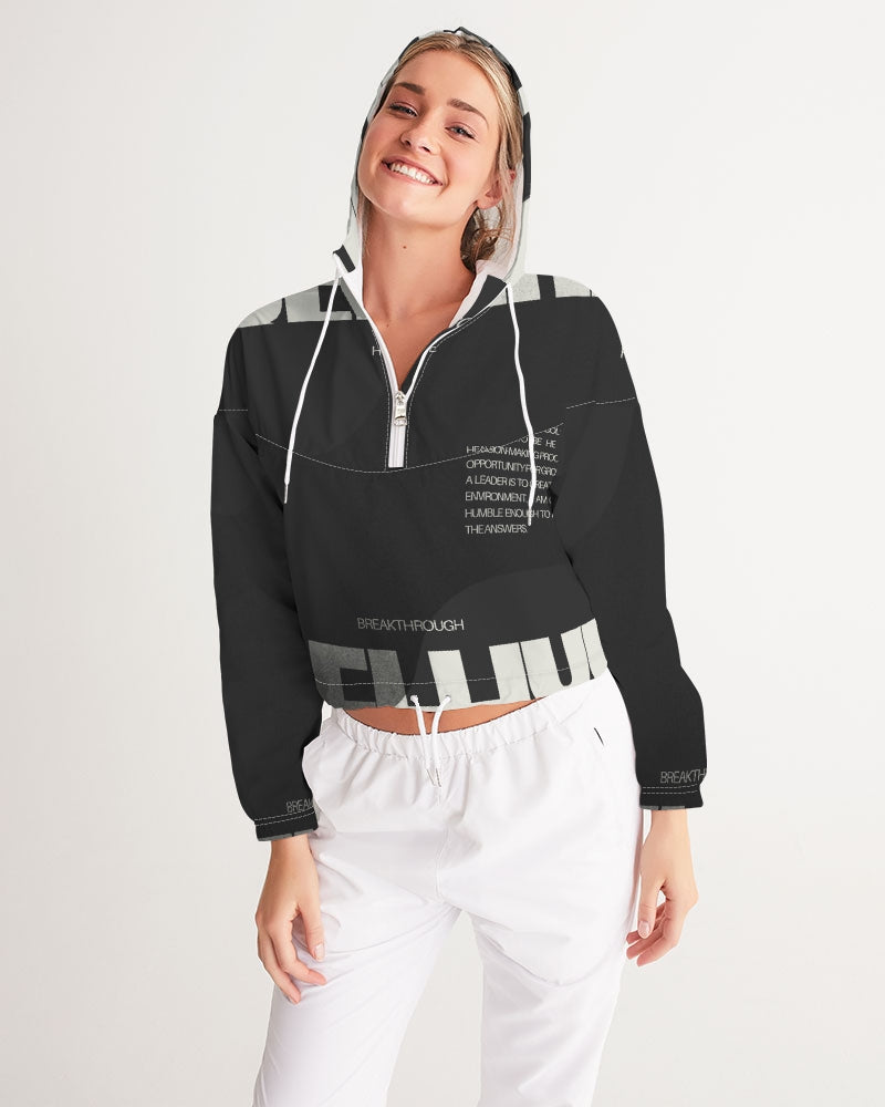 Rebel Women's Cropped Windbreaker