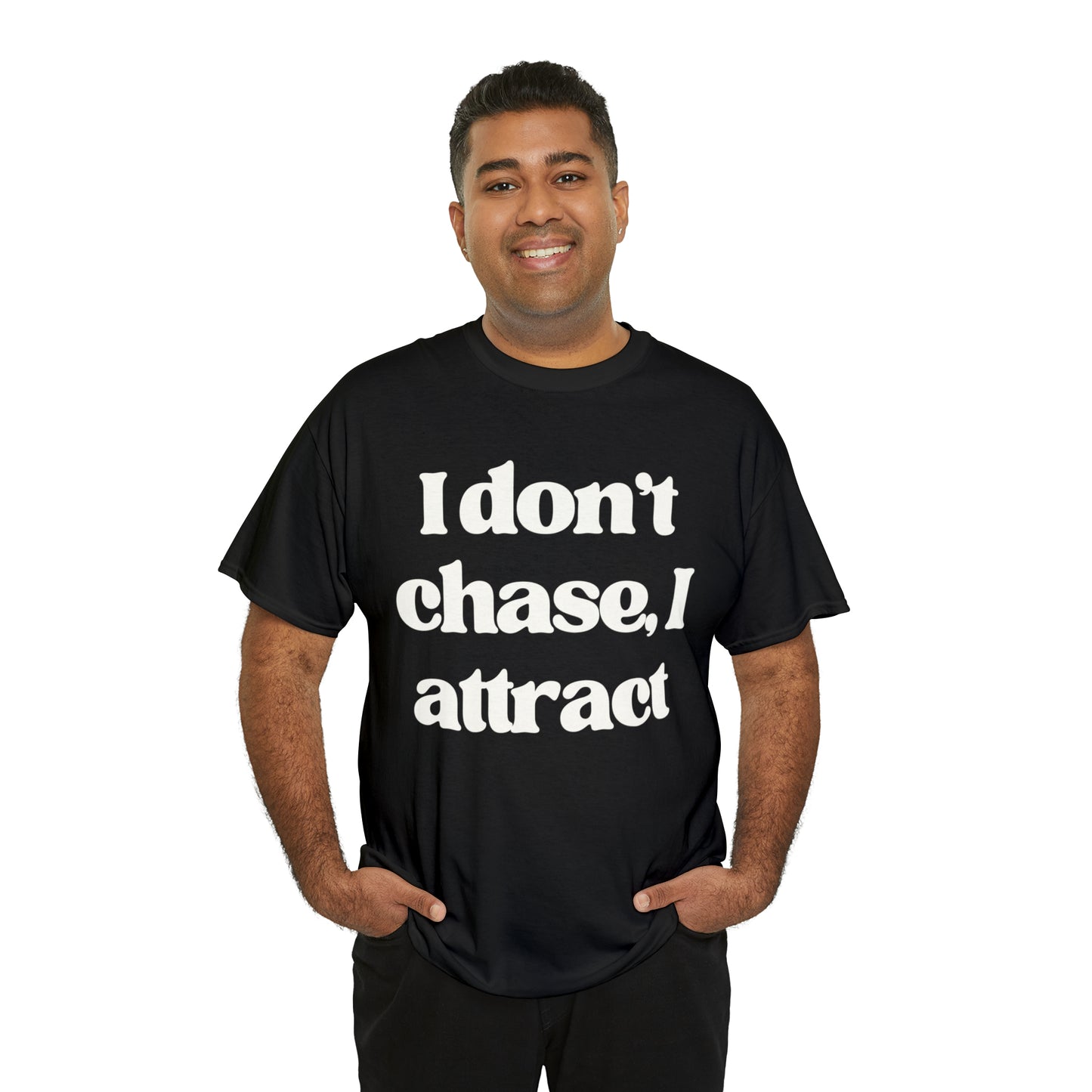 I Attract Unisex Heavy Cotton Tee