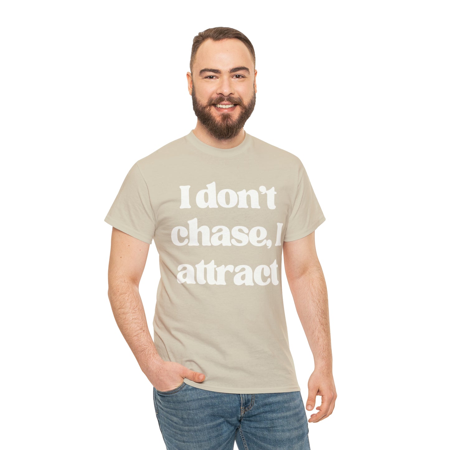 I Attract Unisex Heavy Cotton Tee