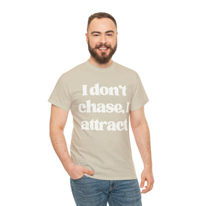 I Attract Unisex Heavy Cotton Tee