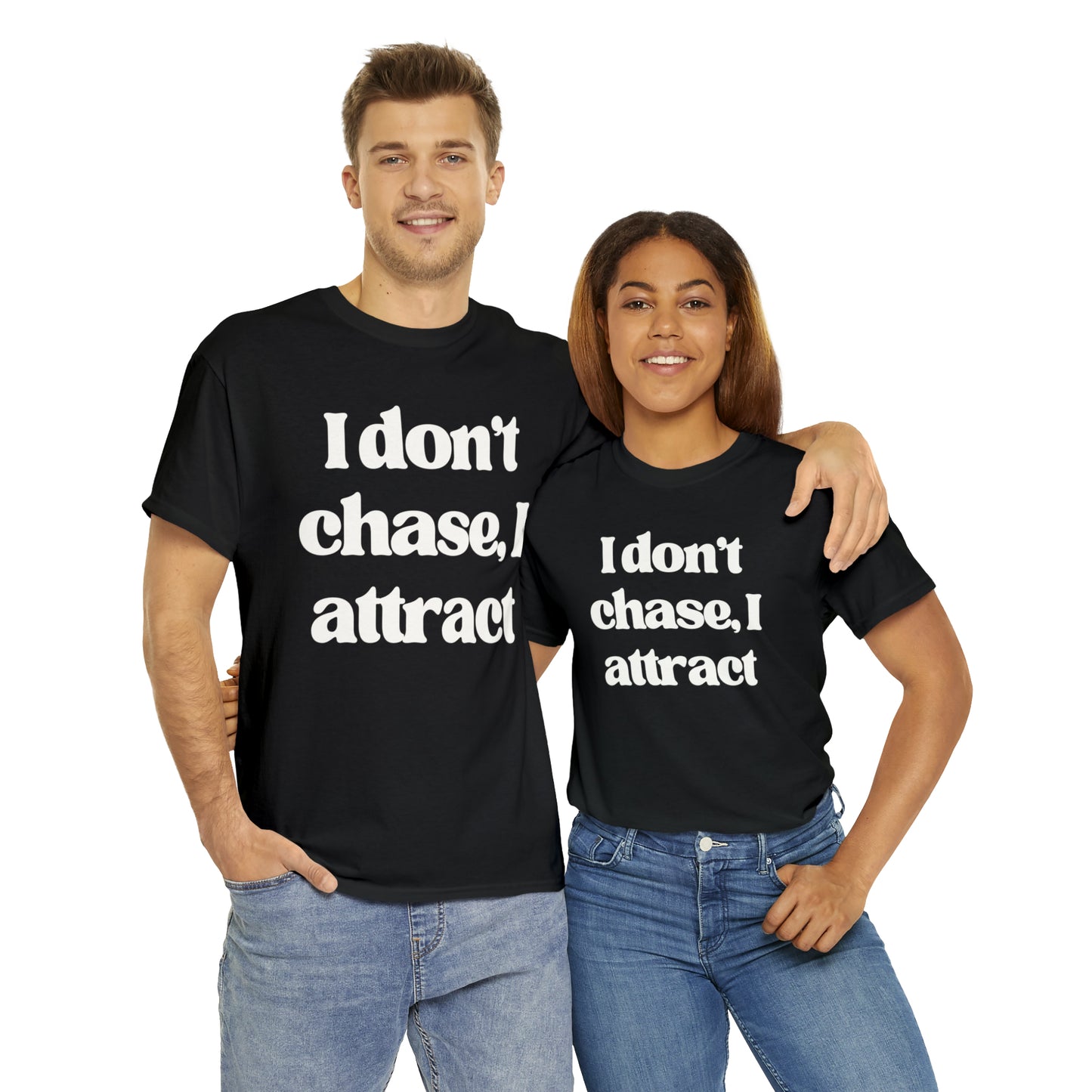 I Attract Unisex Heavy Cotton Tee