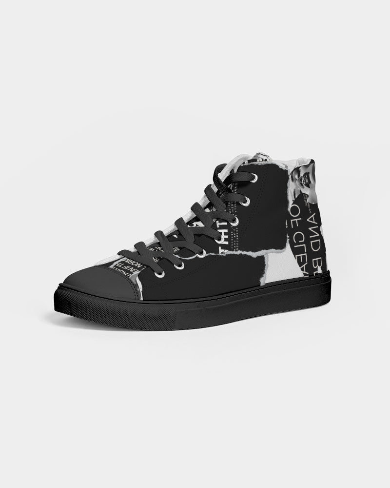 Loud Af Men's Hightop Shoe - Black