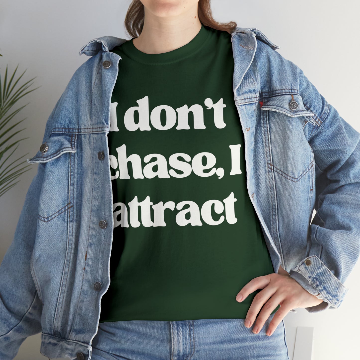 I Attract Unisex Heavy Cotton Tee