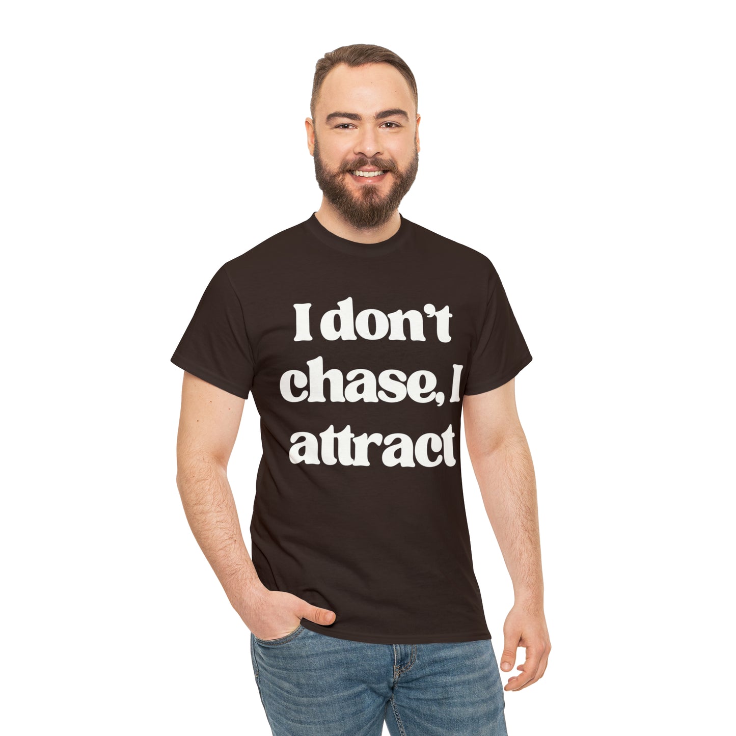 I Attract Unisex Heavy Cotton Tee