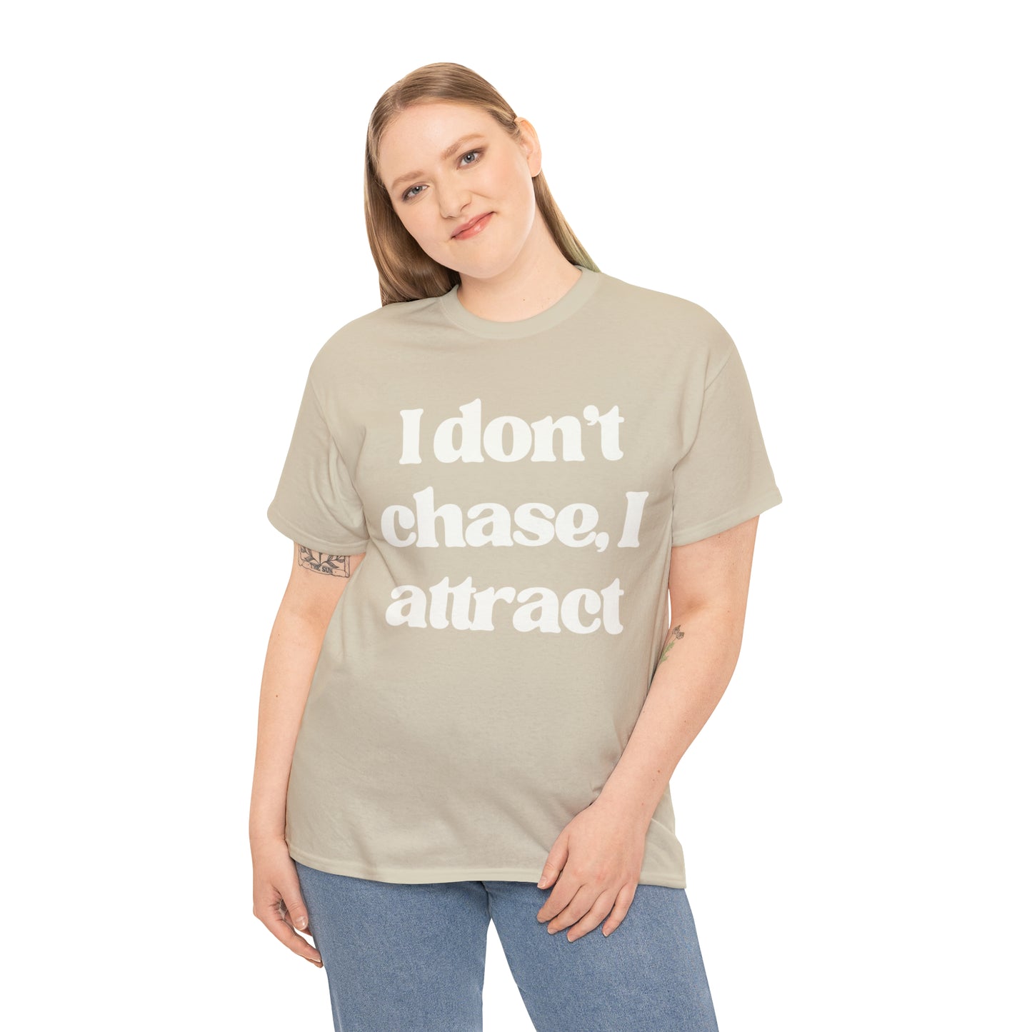 I Attract Unisex Heavy Cotton Tee