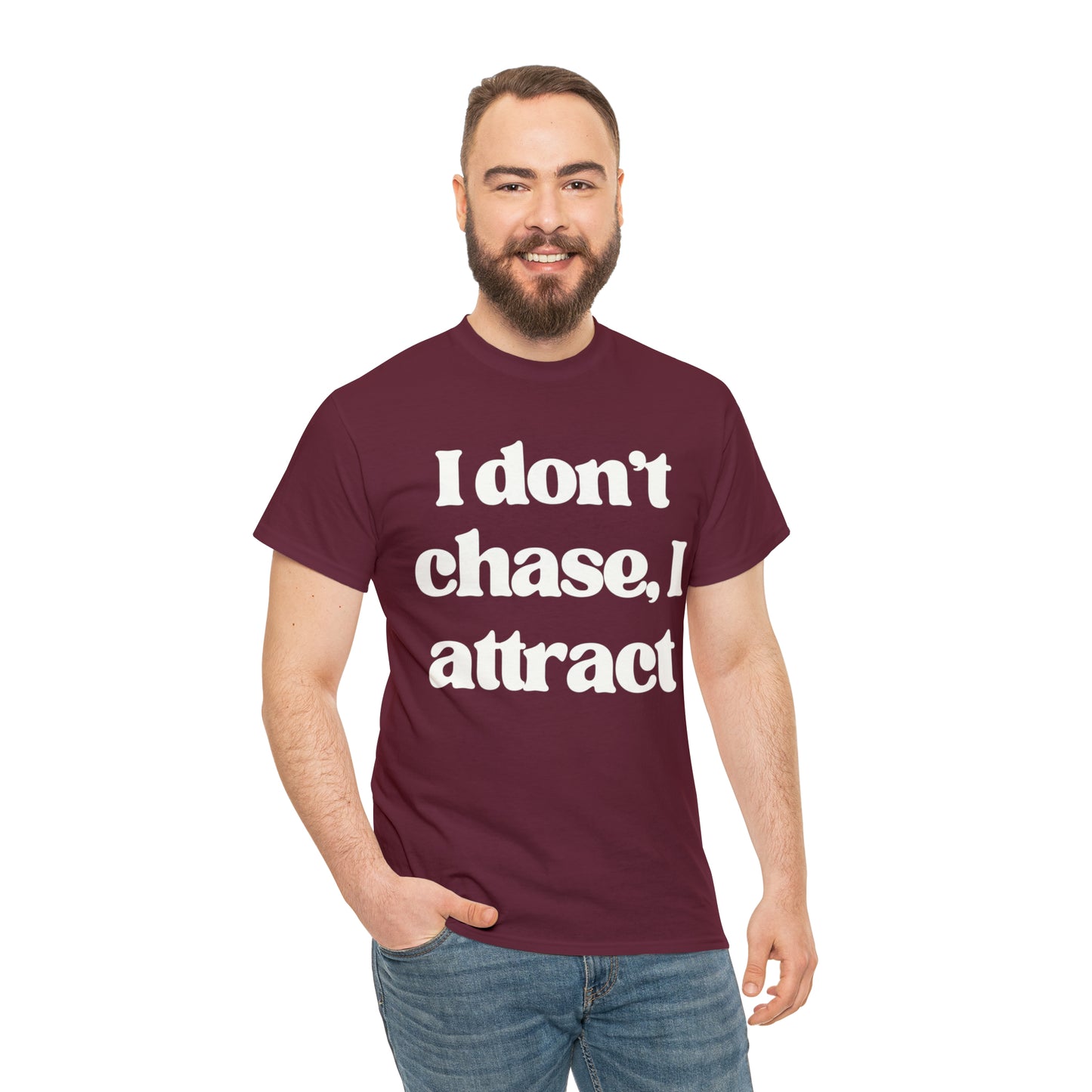 I Attract Unisex Heavy Cotton Tee