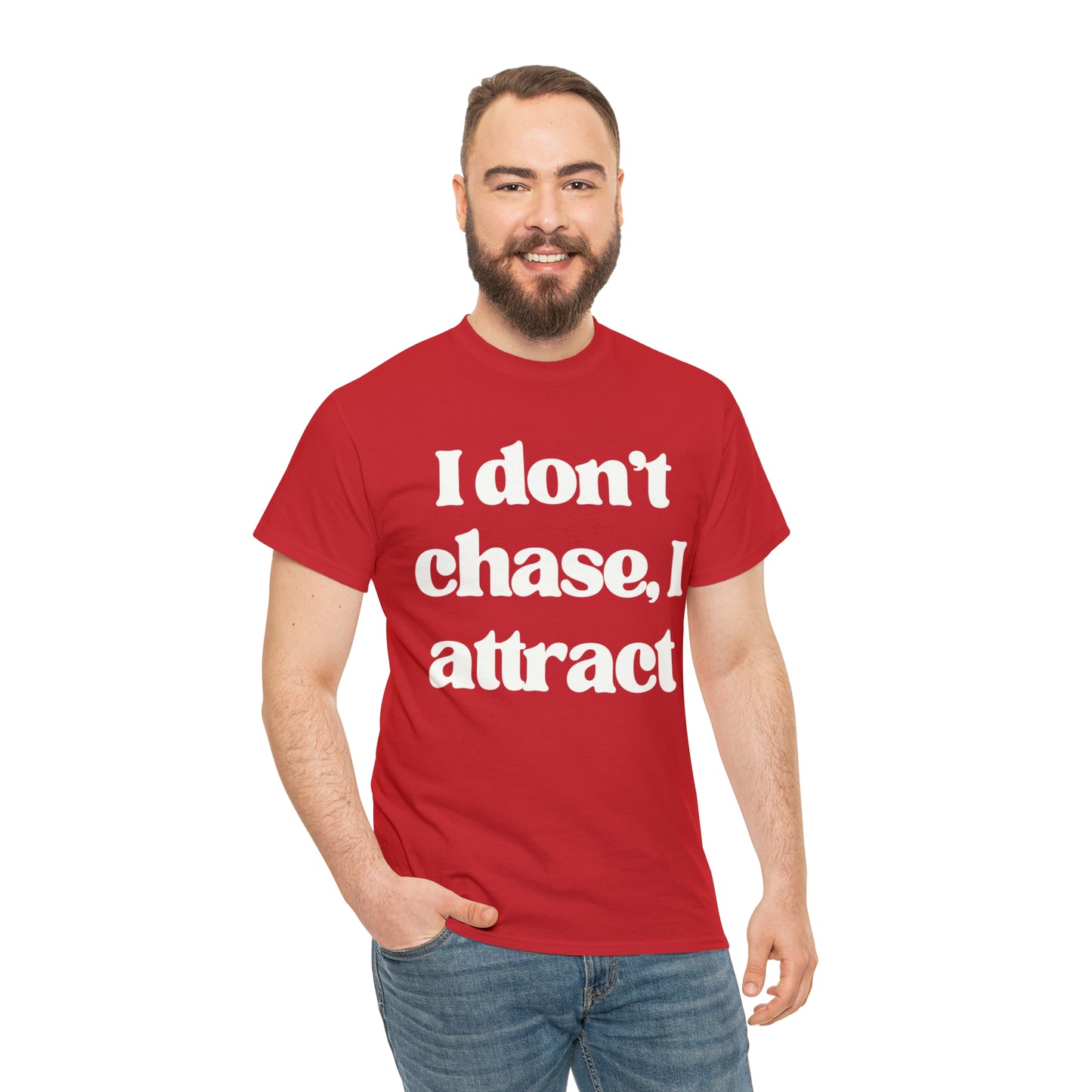 I Attract Unisex Heavy Cotton Tee