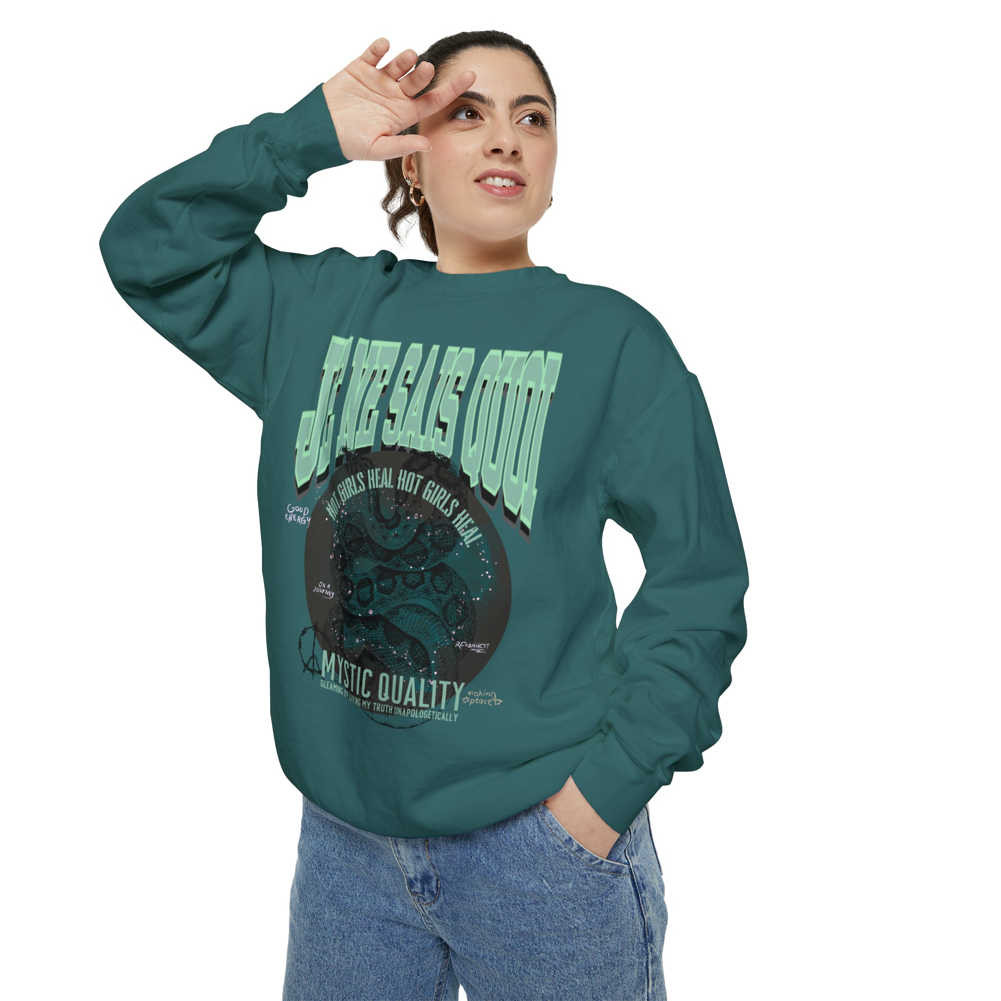 Unisex Garment-Dyed Sweatshirt