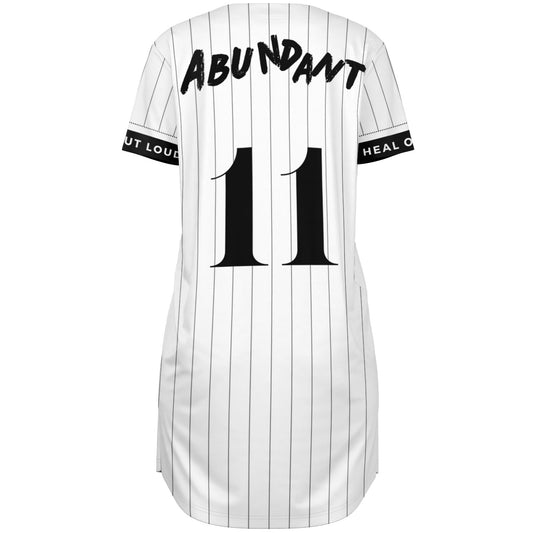 1111 Baseball Jersey Dress