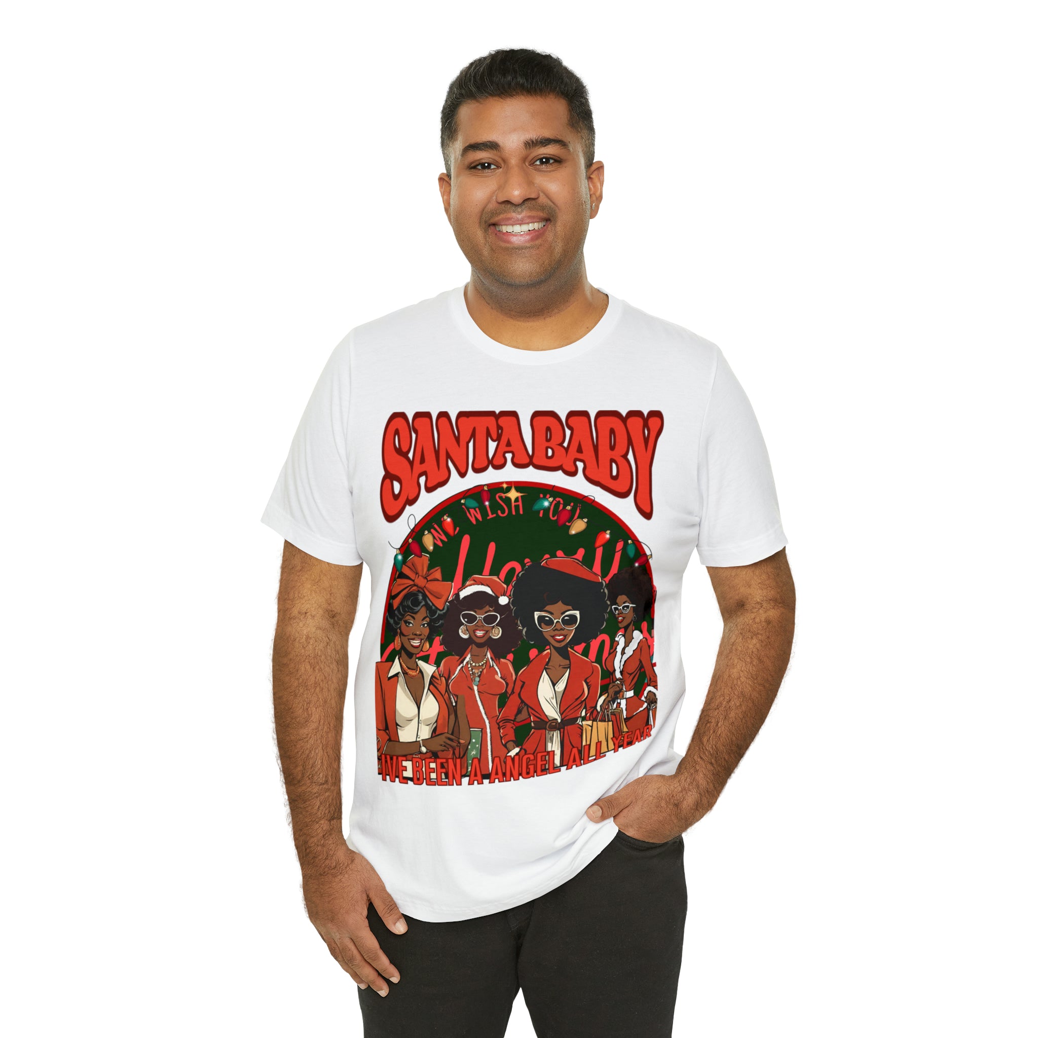 Santa baby  Jersey Short Sleeve Tee