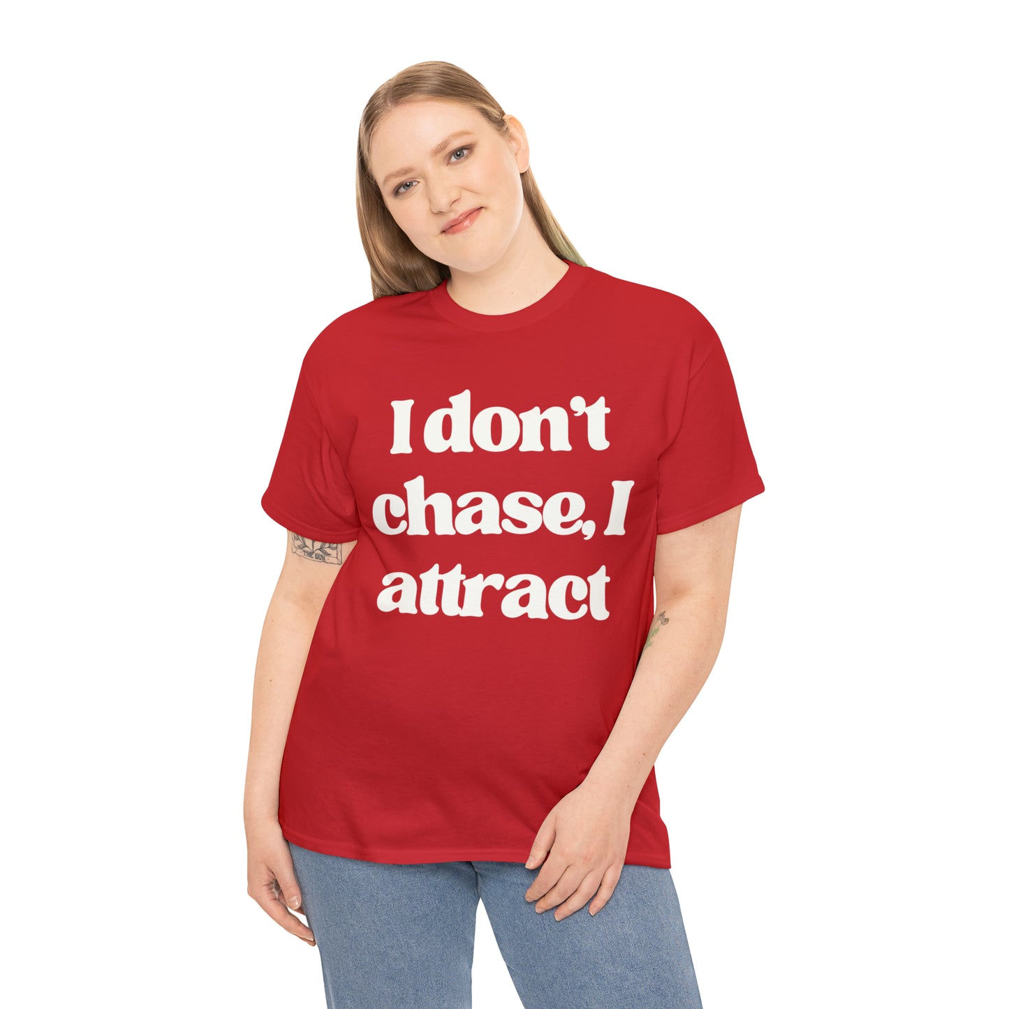 I Attract Unisex Heavy Cotton Tee