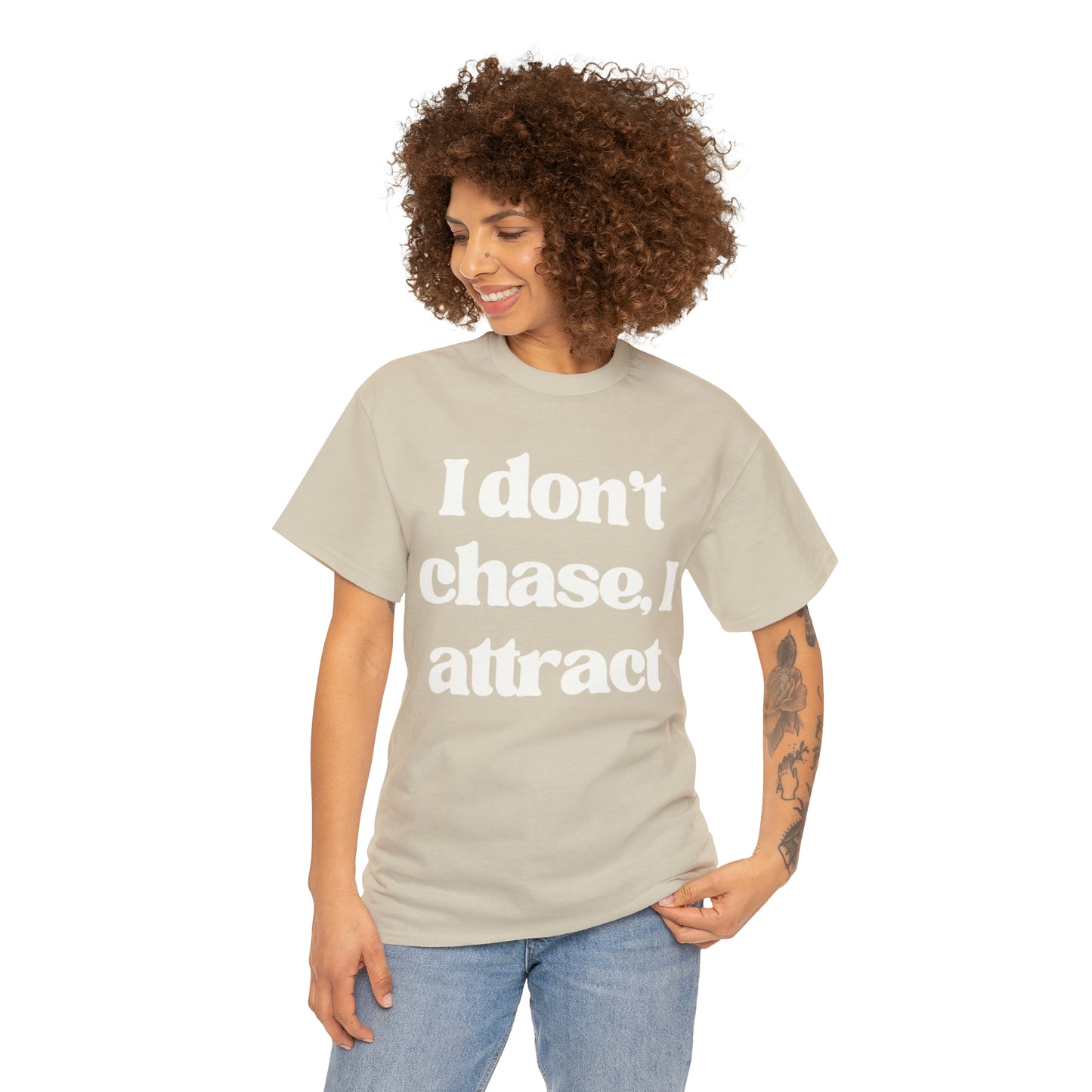 I Attract Unisex Heavy Cotton Tee