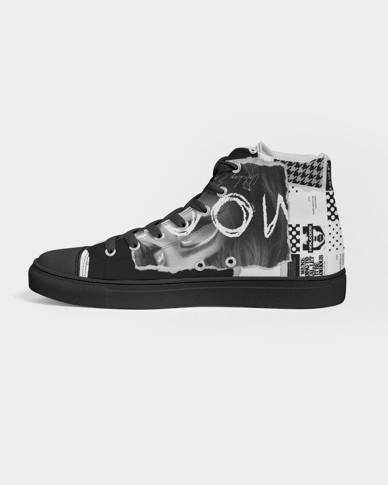 Loud Af Men's Hightop Shoe - Black