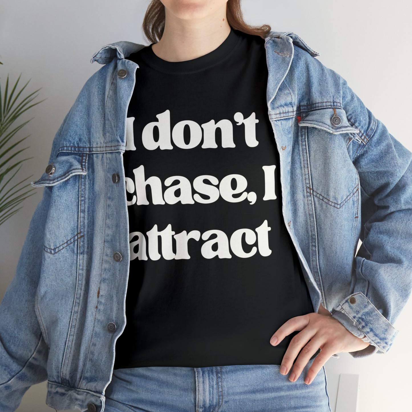 I Attract Unisex Heavy Cotton Tee