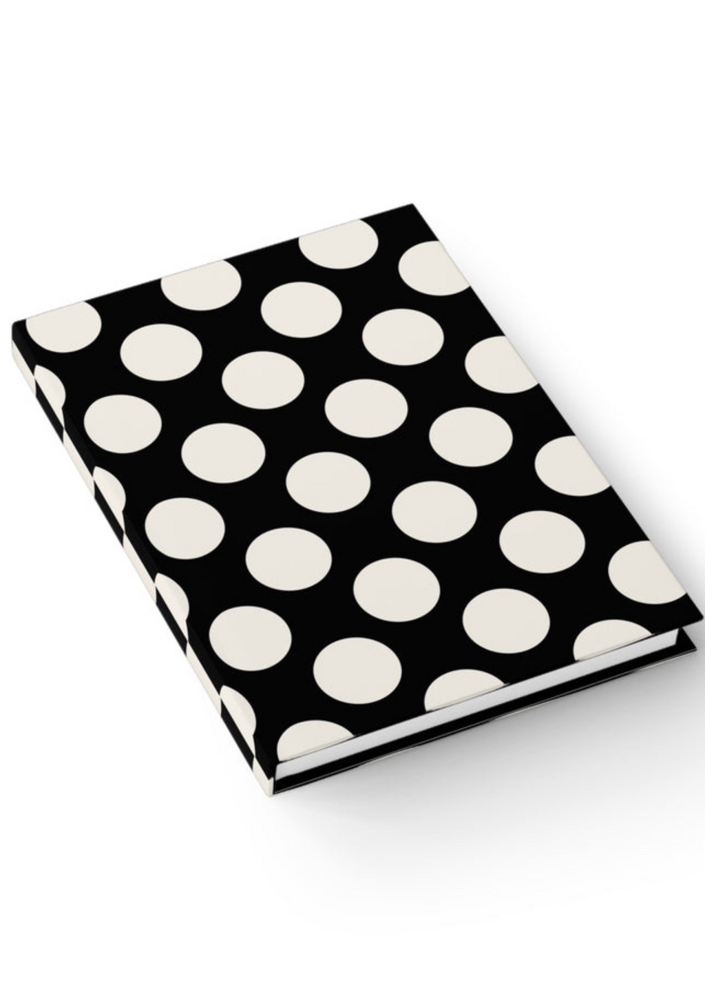 Spotted Hard Cover Journal - Blank pages
