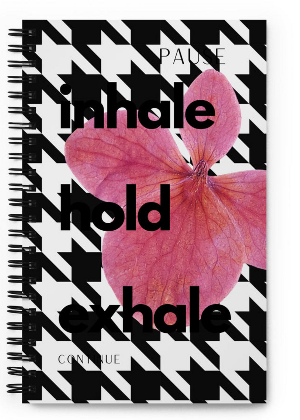 Pause Spiral notebook