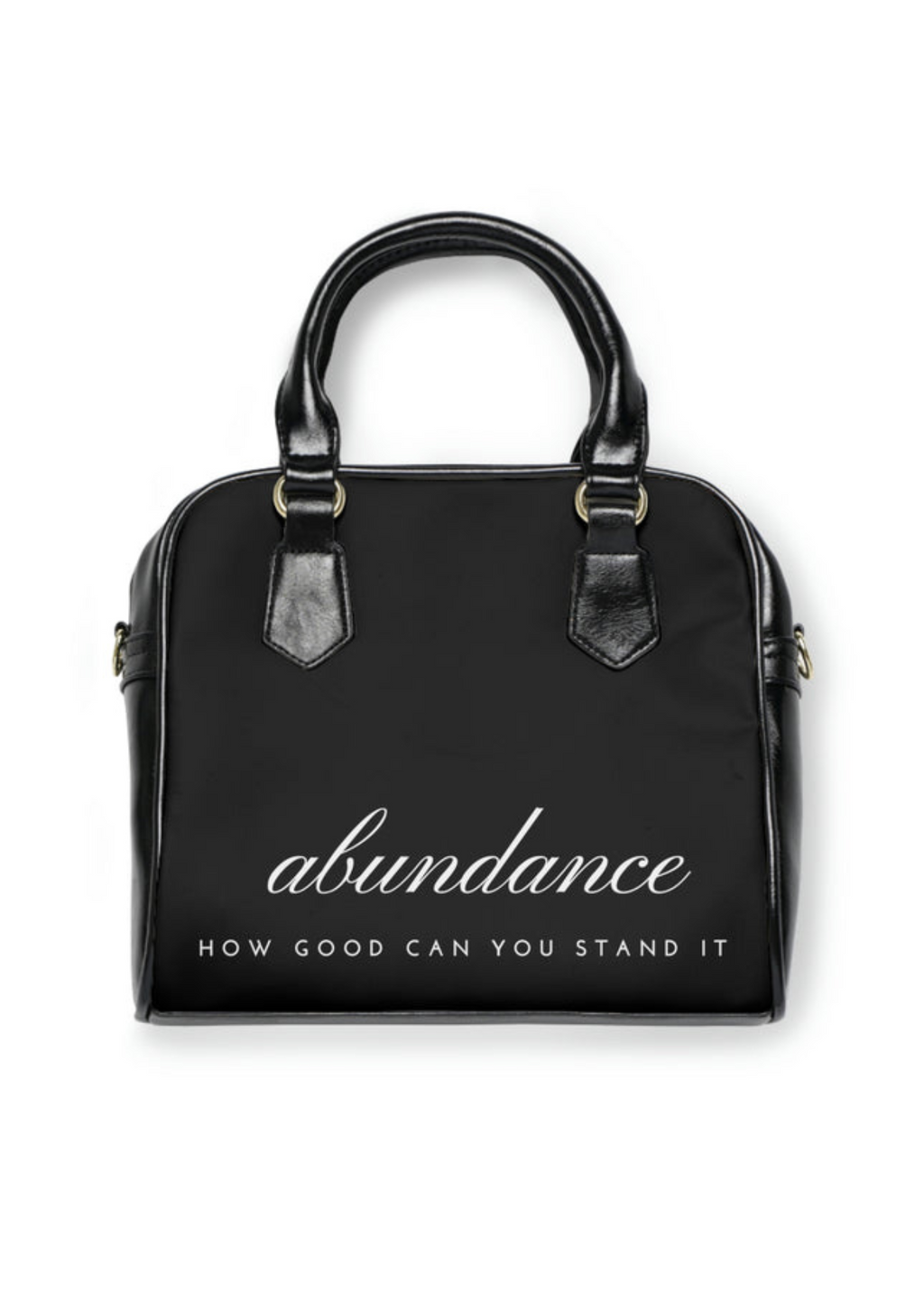 Abundance Vegan Leather Shoulder Handbag
