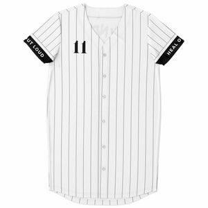 1111 Baseball Jersey Dress