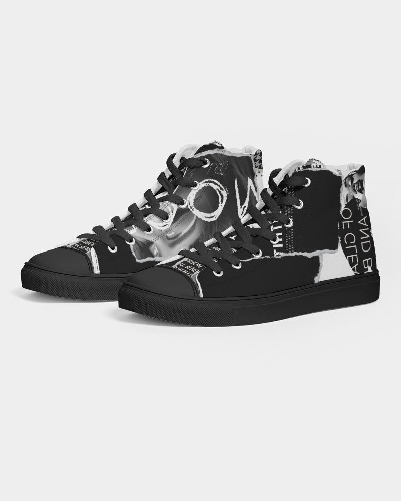 Loud Af Men's Hightop Shoe - Black