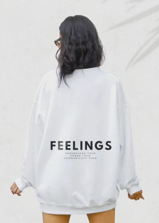 Feelings Unisex Organic Sweatshirt