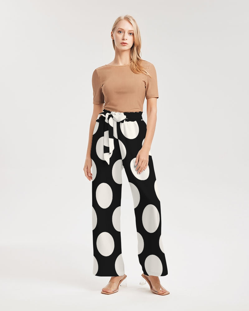 The Dots Will Connect High-Rise Wide Leg Pants