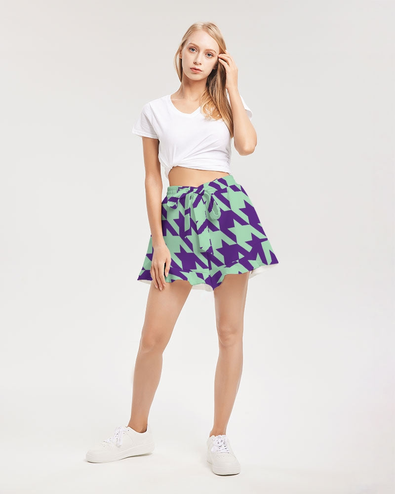 Wintermint Ruffle Shorts