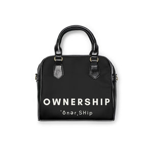 Ownership Vegan Leather Shoulder Handbag