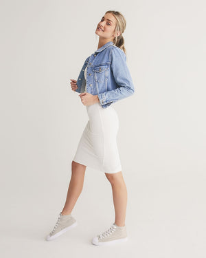 The Energy Women's Hightop Canvas Shoe