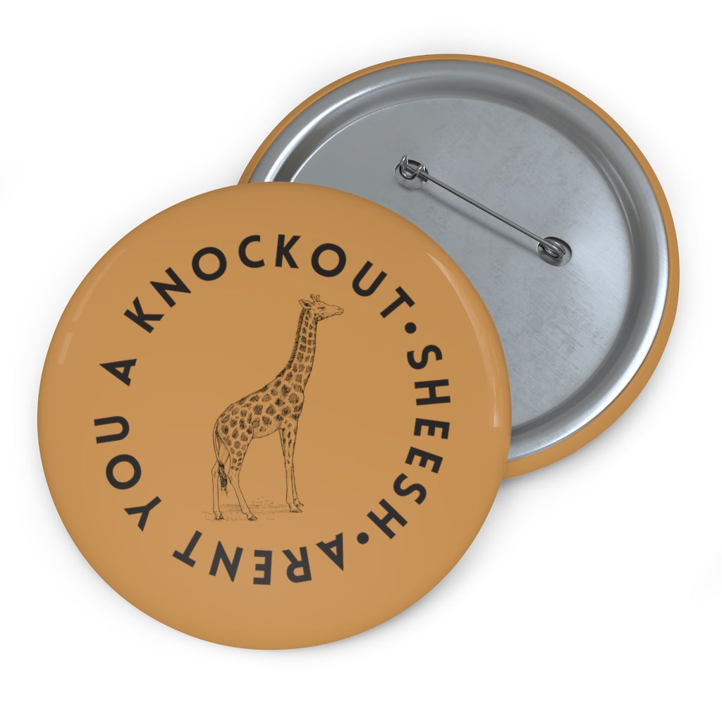 Knockout Pin Buttons