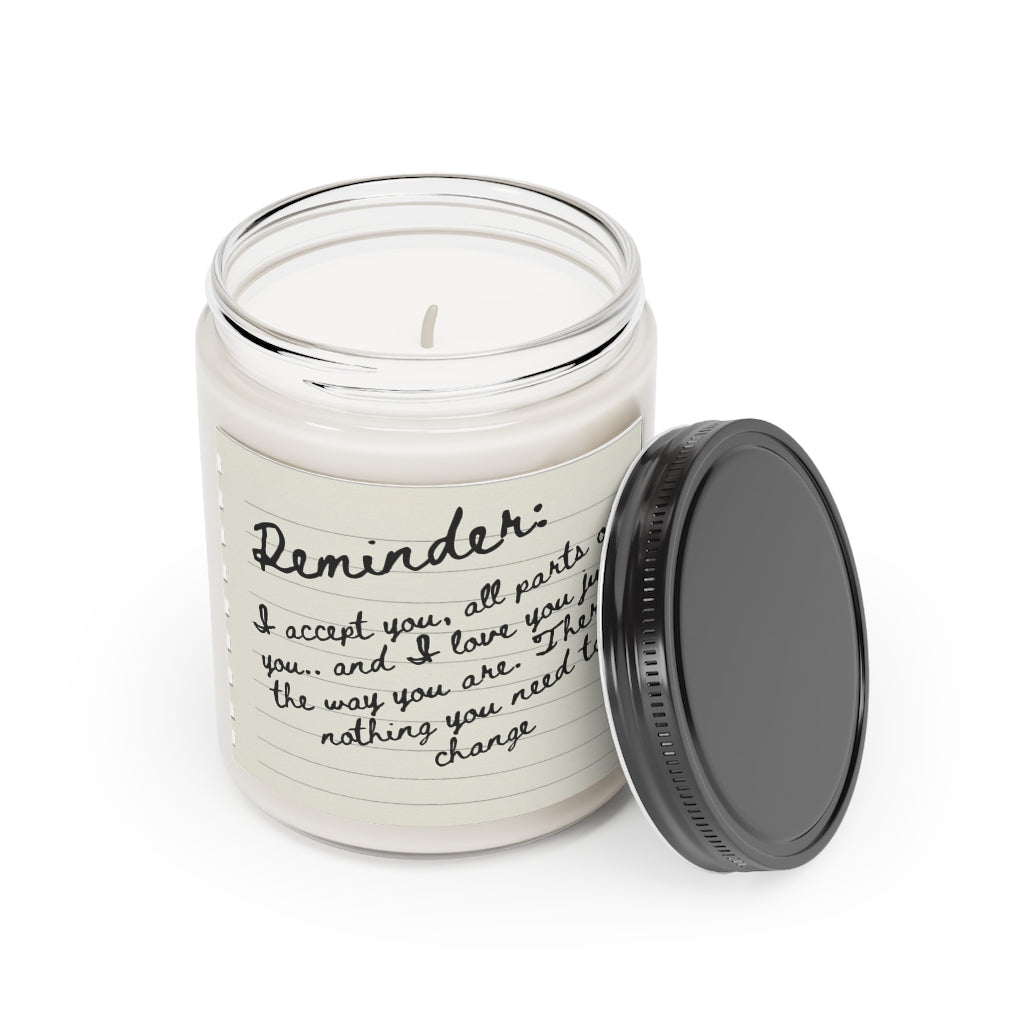 Reminder Scented Candle, 9oz