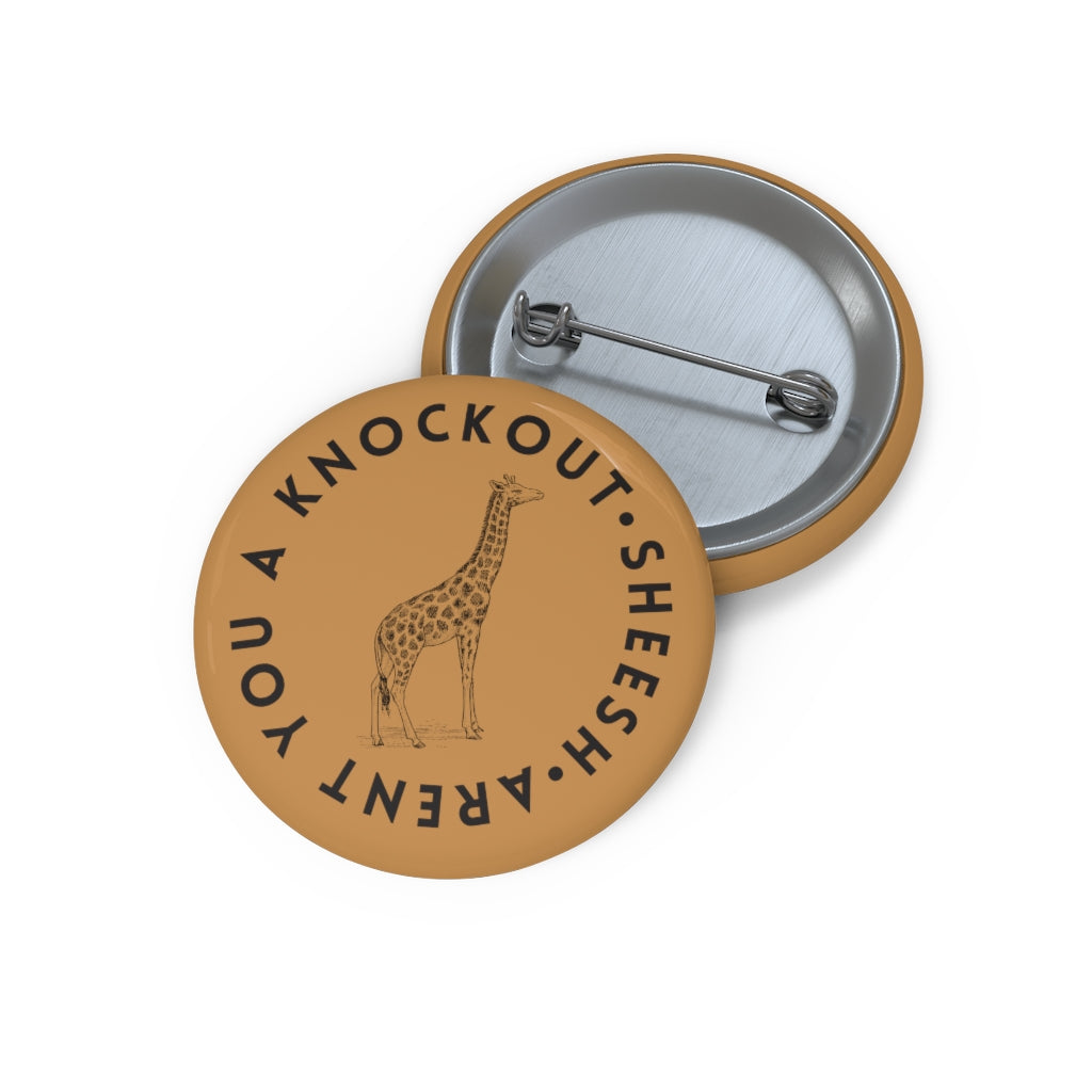 Knockout Pin Buttons