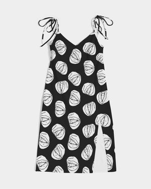 Jsq Women's Tie Strap Split Dress