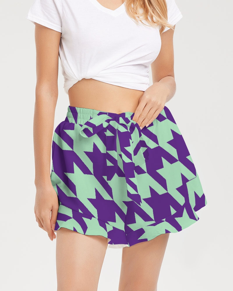 Wintermint Ruffle Shorts