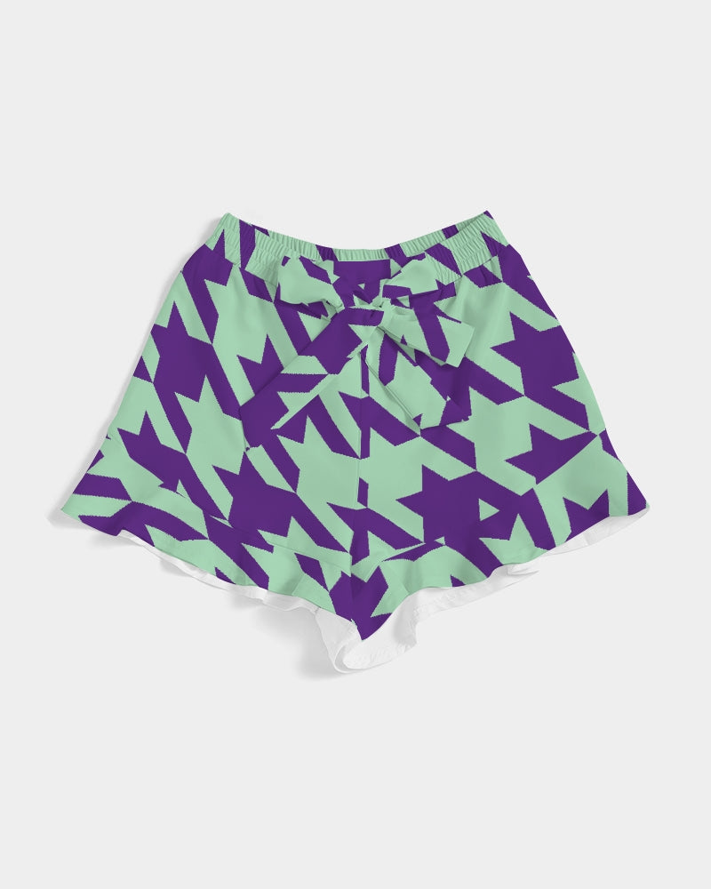 Wintermint Ruffle Shorts