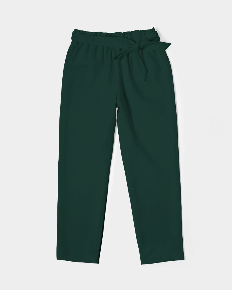 No Envy Belted Tapered Pants